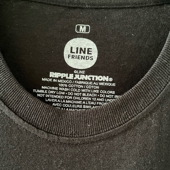 Ripple Junction Line Friends Brown & Friends Unisex Graphic T-Shirt - Picture 4 of 4